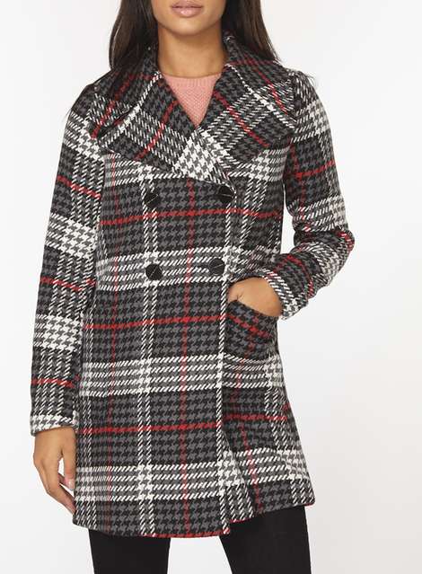 Red Check Dolly Coat